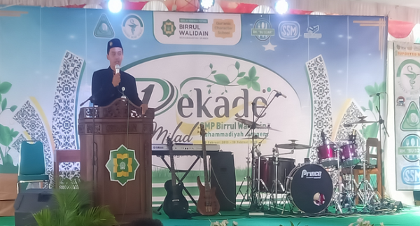 SMP Birrul Walidain Muhammadiyah Sragen Gelar Gebyar Milad ke-10