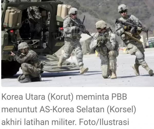 PBB Diminta Korut Tuntut AS-Korsel Akhiri Latihan Militer 