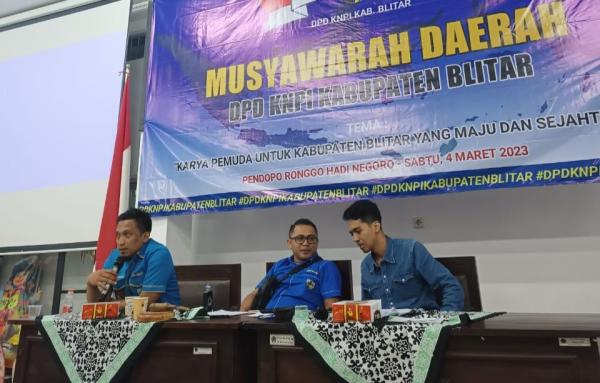 Ahmad Syatibi Perpilih Jadi Ketua Terpilih KNPI Kabupaten Blitar 2023-2026