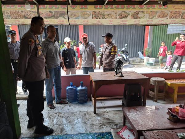 RM Nusantara Khas Padang di Cikande Kebakaran, Polsek Cikande Cek TKP