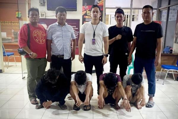 Tawuran Antar Kampung di Cibitung Bekasi, 4 Remaja Bersajam Dibekuk Polisi