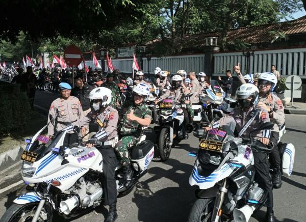 Usai Apel Sinergitas TNI-Polri, Digelar Patroli Berskala Besar Dipimpin Danrem dan Kapolresta