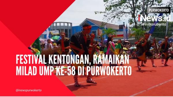 Video Festival Kentongan, Ramaikan Milad UMP ke-58 di Purwokerto