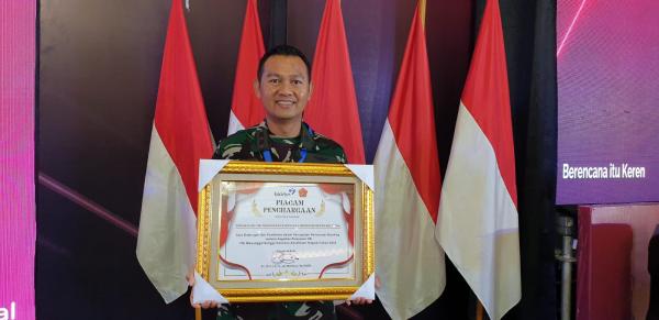 Sukses Turunkan Stunting, Pangkalan TNI AU H.AS Hanandjoeddin Raih Penghargaan dari BKKBN RI