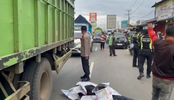 Kecelakaan Maut di Natar Lampung Selatan, Satu Orang Pelajar Tewas Ditempat