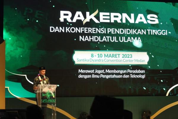 Rakernas dan Konferensi PTNU, Ijeck: PTNU Berikan Sumbangsih untuk Indonesia Emas