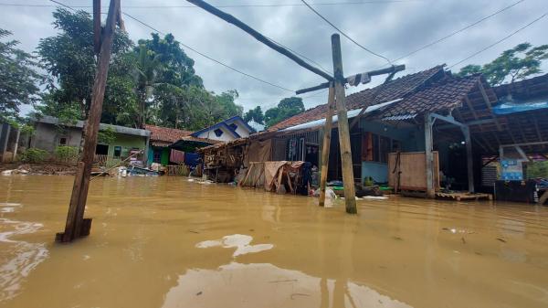 1.100 KK di Desa Tanjungsari Tasikmalaya Terdampak Banjir Luapan Sungai Citanduy dan Cikidang