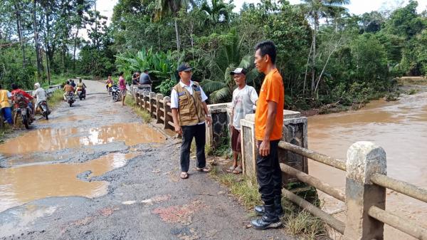 Banjir di Sejumlah Tempat, BPBD Way Kanan Pantau dan Rilis Data Sungai yang Meluap