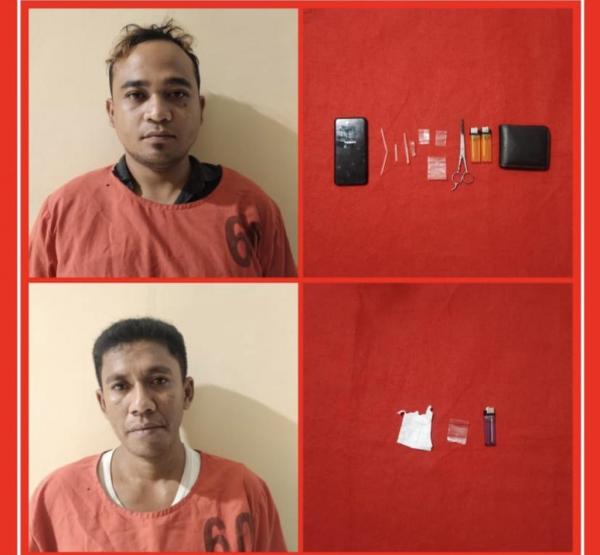 2 Pria asal Kota Probolinggo Ditangkap Polisi, Edarkan Sabu dengan Modus Ditanam di Tanah