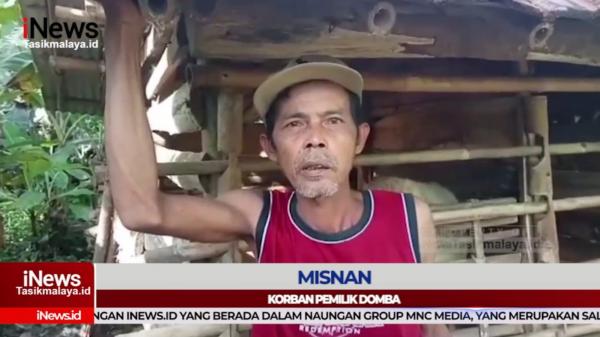 VIDEO: Maling Domba di Karangnunggal Tasikmalaya Ditangkap Warga, Pelaku Babak Belur Dihajar Massa