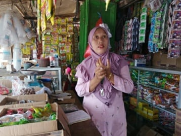Jelang Ramadhan, Harga Kebutuhan Pokok di Pasar Binuangeun Lebak Cenderung Turun