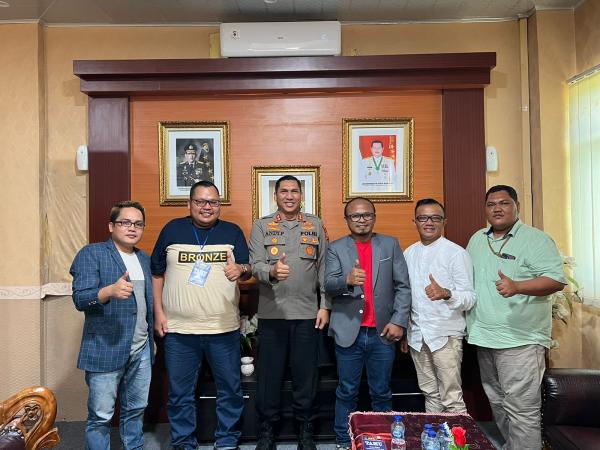 Dukung Wartawan Kompeten, Kapolres Bengkulu Utara Support UKW SMSI-UPDM