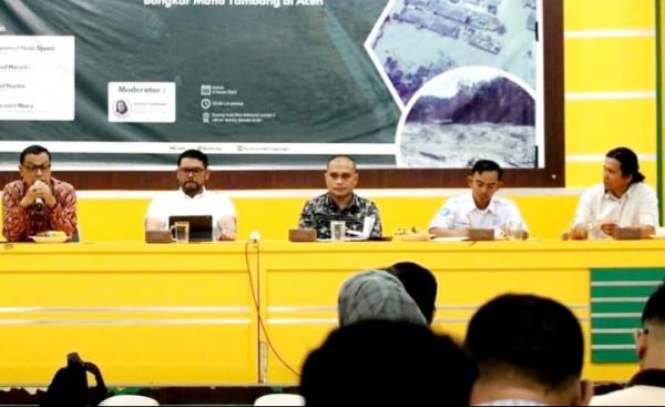 Dalam Diskusi FJL Polda Aceh Berkomitmen Tindak Pemain Tambang Ilegal