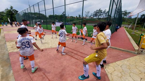 Kualitas Para Pemain Sekolah Sepakbola Usia Dini The Flying Tiger Bogor Tunjukan Tren Positif