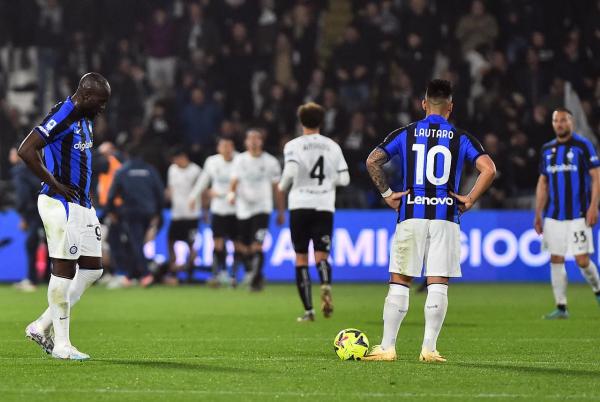 Liga Italia: Inter Milan Kalah dari Spezia 1-2, Lukaku Cs Tertunduk Lesu