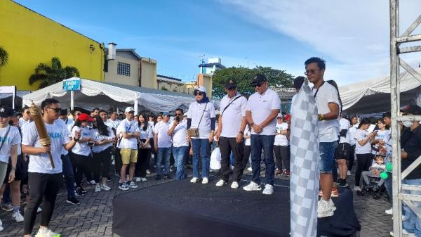 Meriah, Peringatan HUT ke 25 BUMN di Manado Diikuti Ribuan Warga