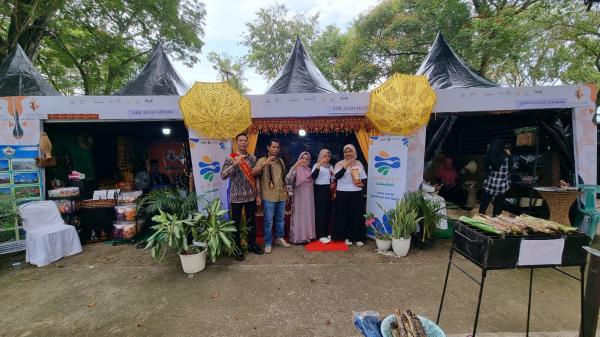 Sulaman Kasab dan Aneka kuliner Khas Aceh Selatan Meriahkan Pekan Raya Cahaya Aceh