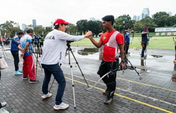 Atlet Ahmad  Baasith Peringkat 1 Seleknas, PPOPM Kabupaten Bogor Sukses Cetak Robin Hood Nasional