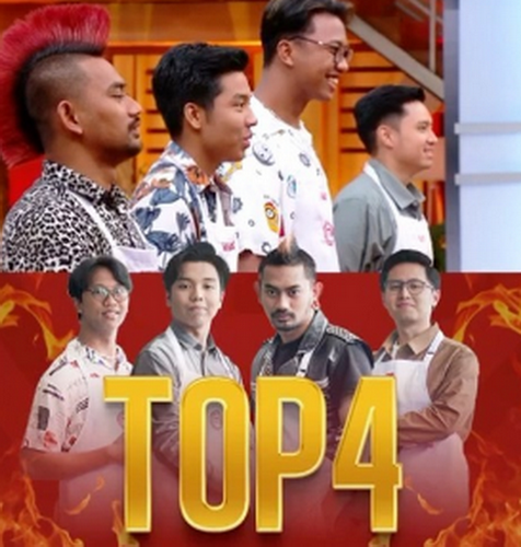 Profil Lengkap Top 4 MasterChef Indonesia Season 10, Ada Ami, Syahril, Gio, Dan Mario