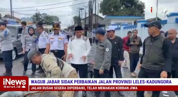 VIDEO : Pemprov Jabar Anggarkan Rp31 Miliar untuk Pembangunan Jalan Rusak