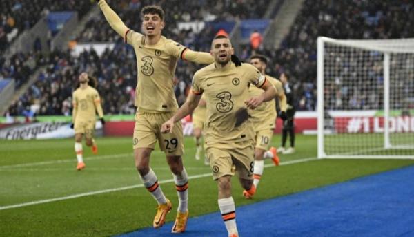 Hasil Liga Inggris : Chelsea Kalahkan Leicester City 3-1