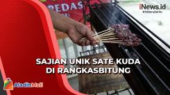 Dipercaya Dongkrak Stamina Pria, Sate Kuda Digemari Pembeli di Rangkasbitung