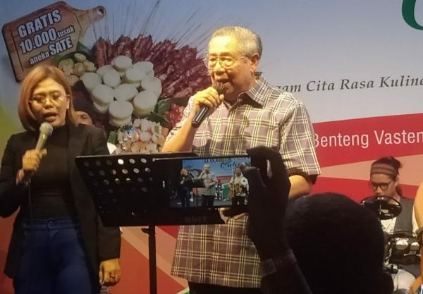 Kunjungi Festival Kuliner, SBY dan AHY Disambut Prajurit Keraton