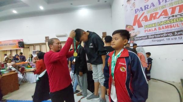 Bangga! KKI Lhokseumawe Raih Juara Umum di Kejuaraan Karate Piala Samsul Yusuf I Tahun 2023