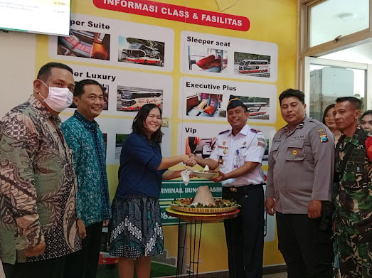 PO Bus Harapan Jaya AKAP Buka Lounge di Terminal Bungurasih Sidoarjo