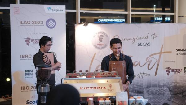 Bezzera Latte Art Competition (BLAC) 2023 Bekasi Sukses Digelar, Dimeriahkan Sal Priadi