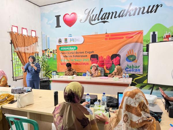 DP3A Karawang Sosialisasi Pencegahan Tindak Kekerasan Terhadap Perempuan dan Anak di Tirtajaya