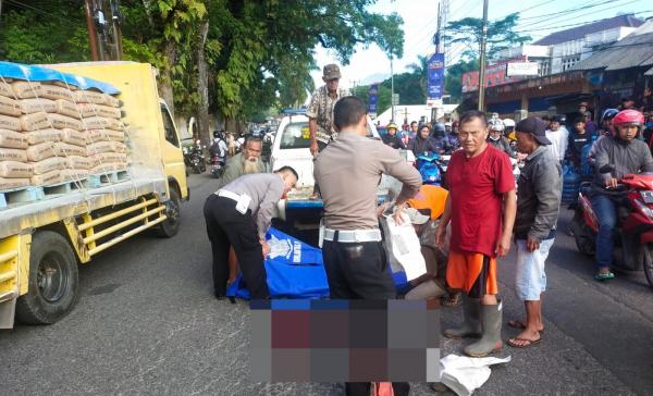 Kecelakaan Hari Ini, Hendak Menyalip, Pemotor Terjatuh dan Tewas Tergilas Honda Beat di Tasikmalaya