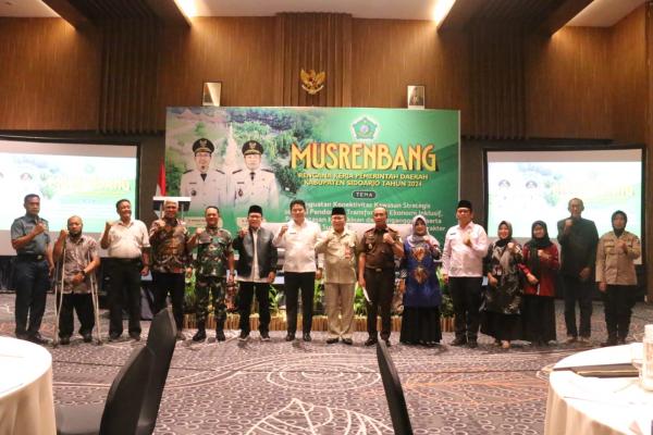 Musrenbang RKPD Sidoarjo 2024 Dibuka Wabup Subandi, Fokus Penguatan Konetivitas Kawasan Strategis