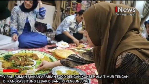 Kuliner Arabian Food dengan Nuansa Ala Timur Tengah Hadir di Rangkasbitung