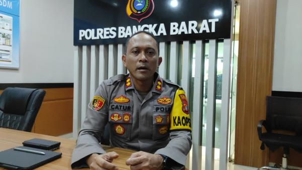 Pelaku Pembunuhan Hafizah Diperiksa di Polres Bangka Barat