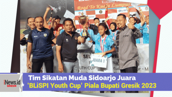 Tim Sikatan Muda Sidoarjo Juara 'BLiSPI Youth Cup' Piala Bupati Gresik 2023