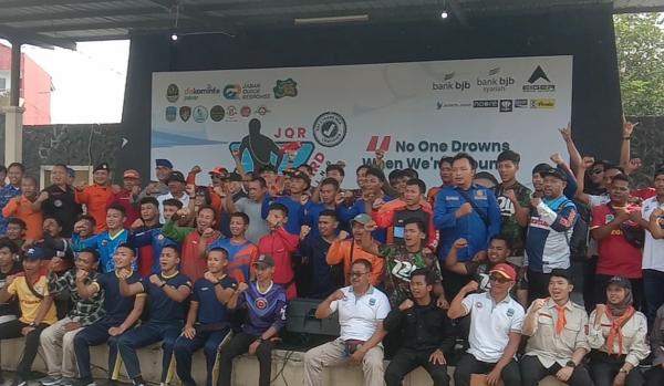 JQR Gelar Training Lifeguard di Pangandaran