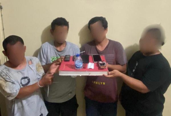 Tersandung Perkara Narkotika, Empat Orang di Aceh Singkil Dibekuk Polisi