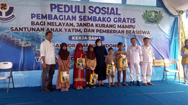 Peduli Sesama, PT SMI Gelar Baksos kepada Ribuan Warga Bojonegara Kabupaten Serang