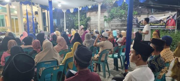 Relawan Indonesia Moeda Memperingati Isra Miraj bersama Masyarakat Binjai