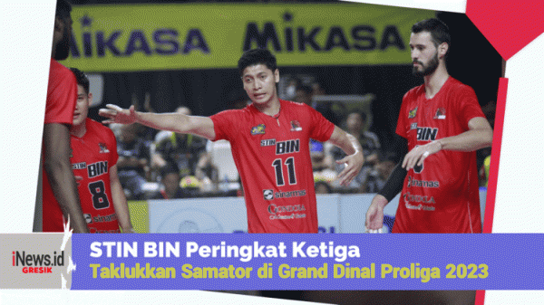 STIN BIN Peringkat Ketiga, Usai Taklukkan Surabaya Samator di Grand Dinal Proliga 2023