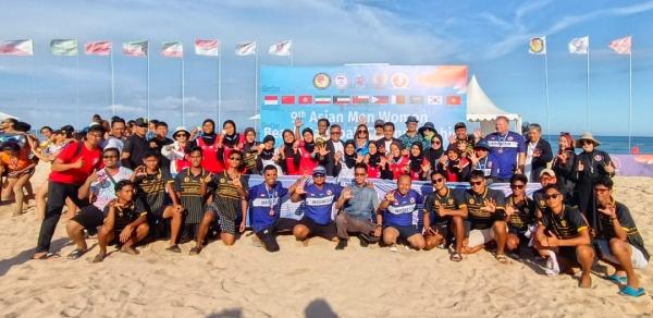 Timnas Putri Bola Tangan Indonesia Raih Juara Ketiga Asian Beach Handball Competition 2023 di Bali