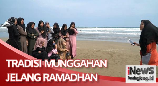 Tradisi Munggahan Warga Lebak Selatan Menjelang Ramadan di Pinggir Pantai