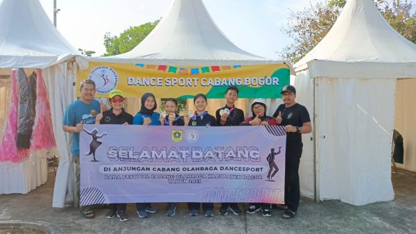 Tiga Atlet Dance Sport Binaan IODI Kabupaten Bogor Ikut Event Selangor Championship 2023