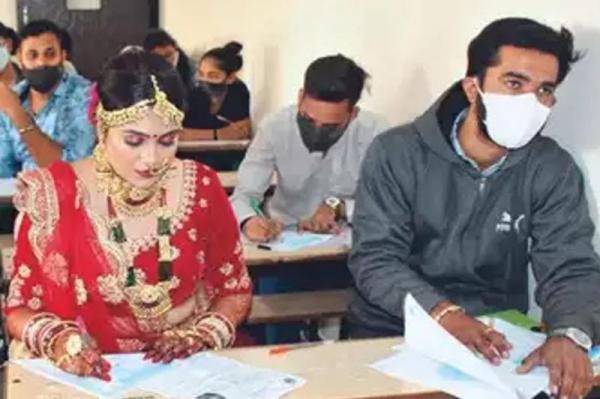 Viral! Demi Ikuti Ujian Kuliah, Pengantin Wanita Ini Rela Tunda Pernikahannya