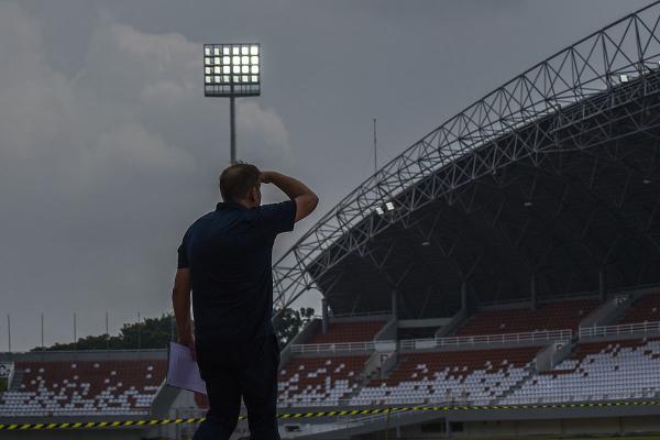 Tim Delegasi FIFA melakukan Inspeksi Terakhir di Stadion Gelora Sriwijaya Palembang