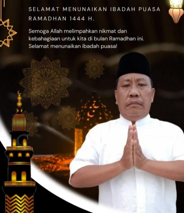 Anggota DPRD Sahdana: Marilah Kita Songsong Bulan Ramadhan 1444 H dengan Penuh Kegembiraan