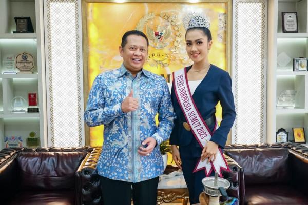 Ketua MPR RI Berharap Tabitha Cristabela Napitupulu Bangun Sumut Melalui Kontes Putri Indonesia 2023