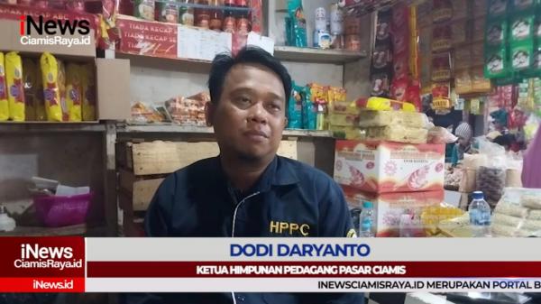 VIDEO: Harga Kebutuhan Pokok di Pasar Manis Ciamis Merangkak Naik