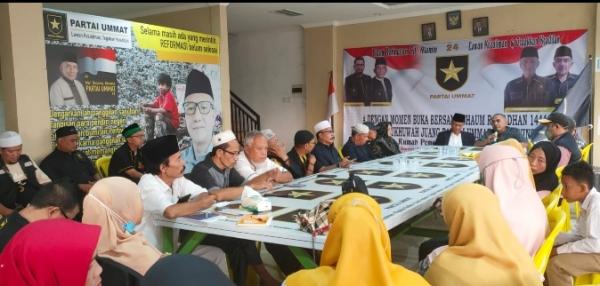 Partai Ummat Banten Gelar Rapat Kordinasi Bukber dengan Pengurus dan Bacaleg